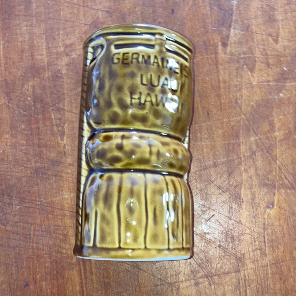 🍹🗿 Germaine’s Luau Hawaii | Brown Tiki Mug | Tiki Bar Mug 🌋🧊 - Picture 2 of 6